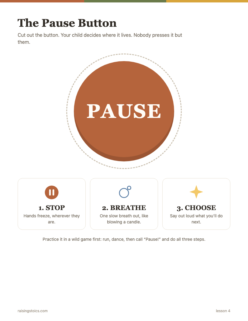 The Pause Button